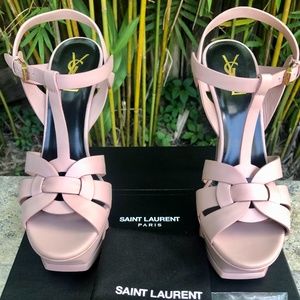 Yves Saint Laurent Tribute 105 T-Strap Sandal